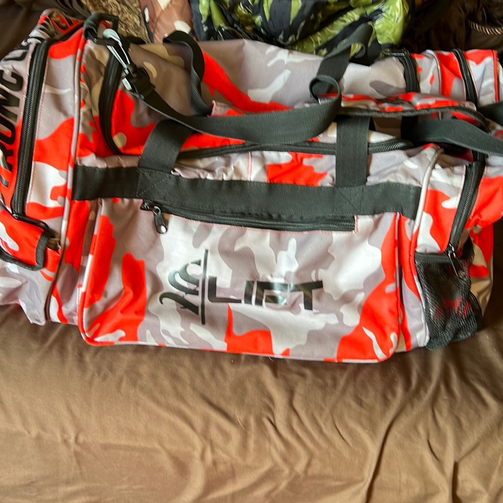 Camo Duffel Bag
